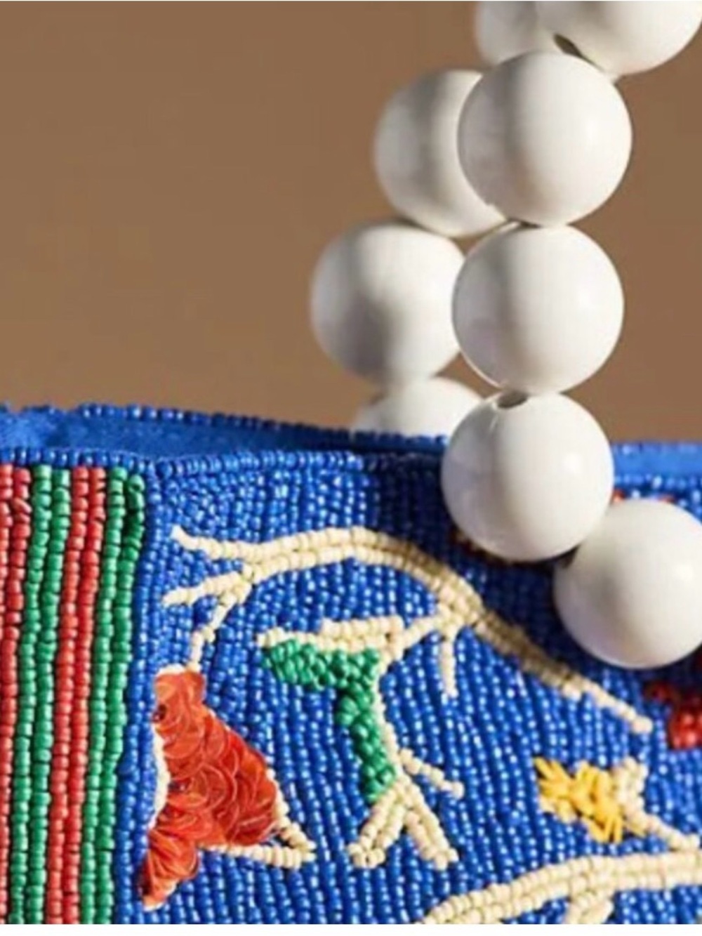 Anthropologie Beaded Tote - Picture 8 of 8